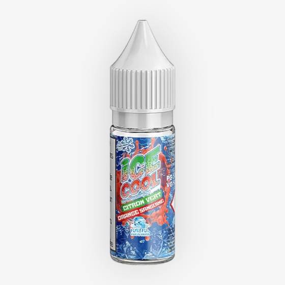 E-liquide Citron Vert Orange Sanguine 10 mL - Ice Cool (Liquidarom)