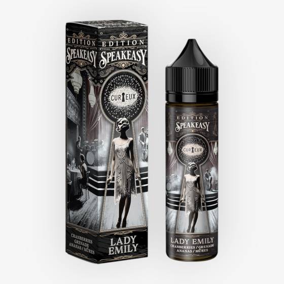 E-liquide Lady Emily 50 mL - Speakeasy (Curieux)