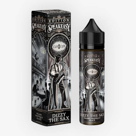 E-liquide Dizzy The Sax 50 mL - Speakeasy (Curieux)