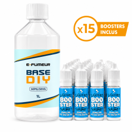 Pack DIY 50/50 1 L - E-Fumeur