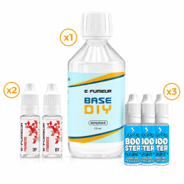 Pack DIY Framboise 220 mL - E-FUMEUR