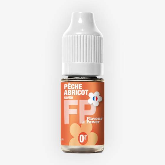E-liquide Pêche Abricot 50/50 10 mL - Flavour Power