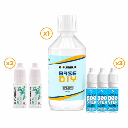Pack DIY Menthe Glaciale 220 mL - E-FUMEUR