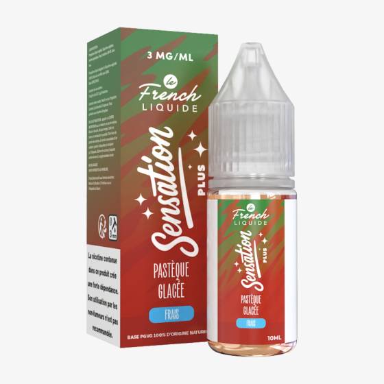 E-liquide Pasteque Glacee 10 mL - Sensation Plus Le French Liquide