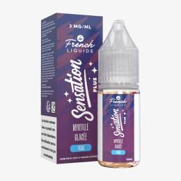E-liquide Myrtille Glacee 10 mL - Sensation Plus Le French Liquide