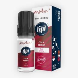 E-liquide Cola Cerise 10 mL - Sensation + Le French Liquide
