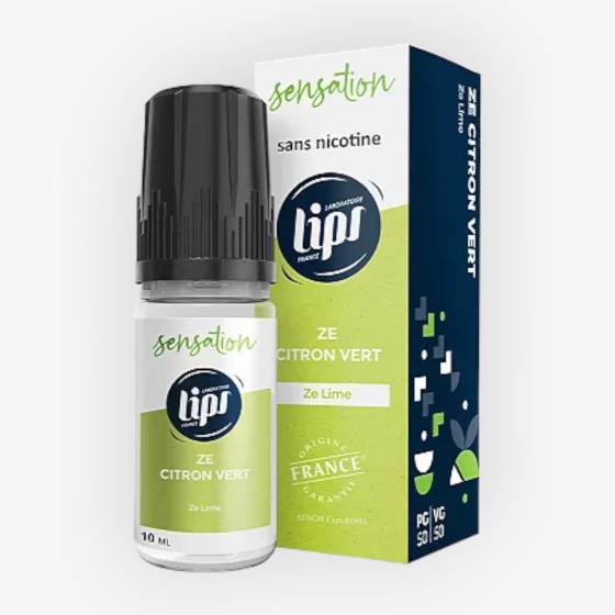 E-liquide Ze Citron Vert 10 mL - Sensation Nature Le French Liquide