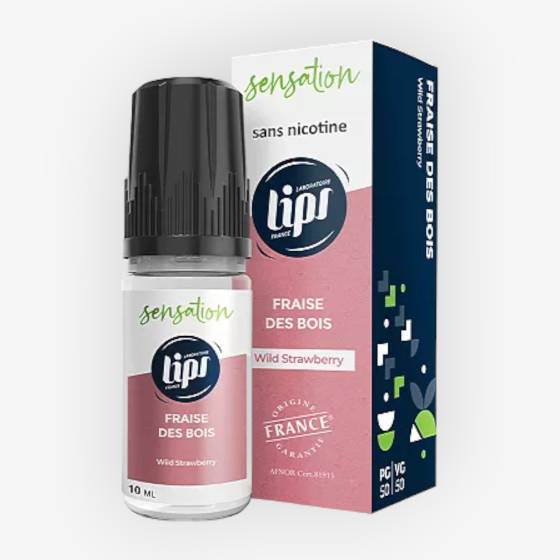 E-liquide Fraise Des Bois 10 mL - Sensation Le French Liquide