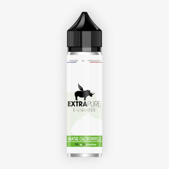 E-liquide Menthe Chlorophylle 50 mL - Extrapure