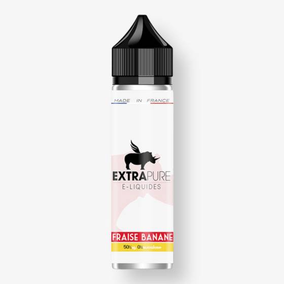 E-liquide Fraise Banane 50 mL - Extrapure