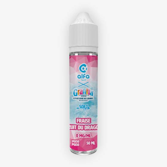 E-liquide Fraise Fruit Du Dragon Soft 50 mL - Granita