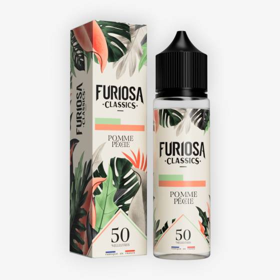 E-liquide Pomme Peche 50 mL - Furiosa Classics