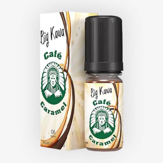 E-liquide Café Caramel 10 mL - Big Kawa