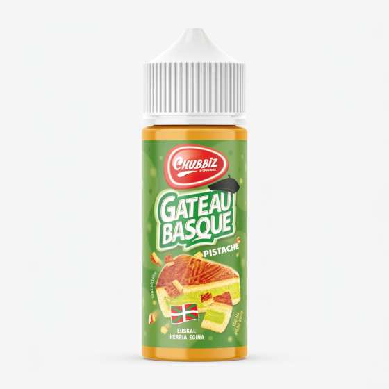 E-liquide Gateau Basque Pistache 100 mL - Chubbiz