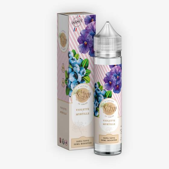 E-liquide Violette Myrtille 50 mL - Le Petit Verger