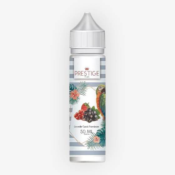 E-liquide Groseille Cassis Framboise 50 mL - Prestige Fruits