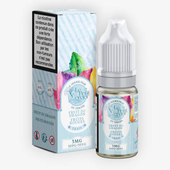 E-liquide Fruit Du Dragon Fruits Rouges Frais 10 mL - Le Petit Verger