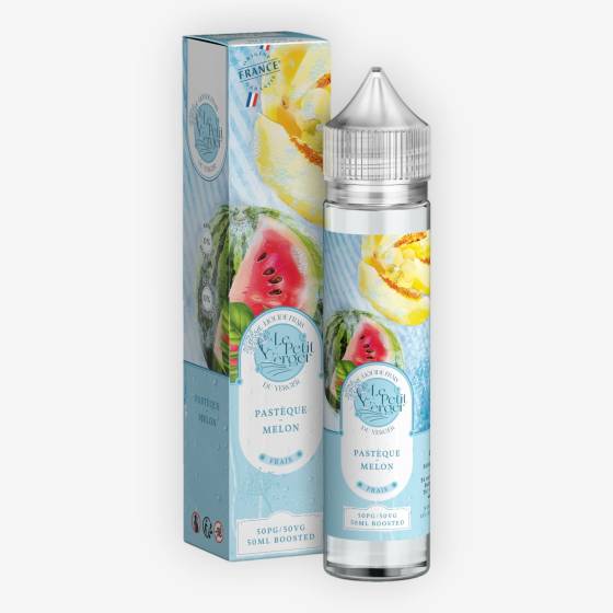 E-liquide Pasteque Melon Frais 50 mL - Le Petit Verger