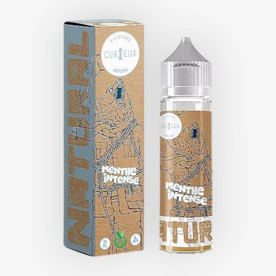 E-liquide Menthe Intense 50 mL - Natural Curieux