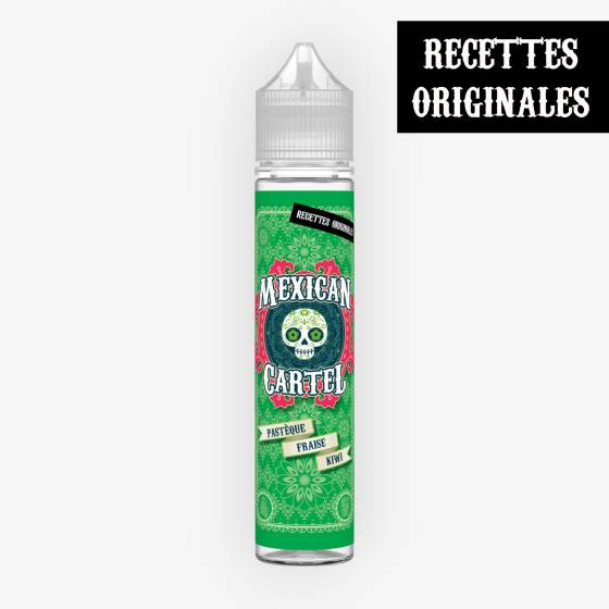 E-liquide Pastèque Fraise Kiwi 50 mL - Mexican Cartel