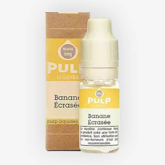 E-liquide Banane Écrasée 10 mL - Pulp