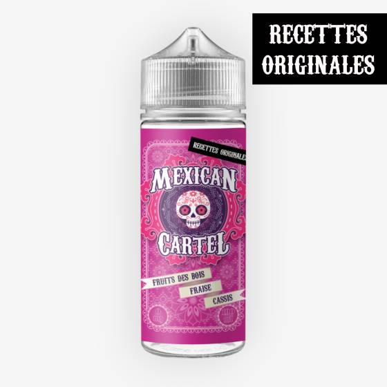 E-liquide Fruits des Bois Fraise Cassis 100 mL - Mexican Cartel