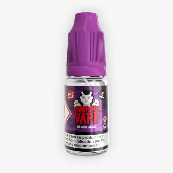 E-liquide Black Jack 10 mL - Vampire Vape