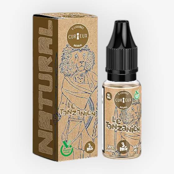 E-liquide Le Tanzanien 10 mL - Natural Curieux