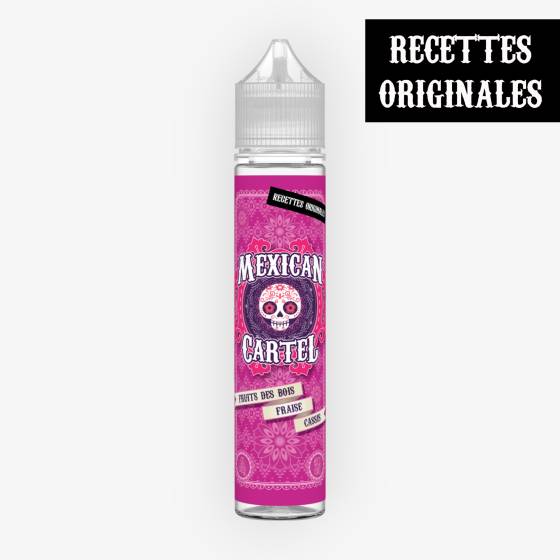 E-liquide Fruits Des Bois Fraise Cassis 50 mL - Mexican Cartel