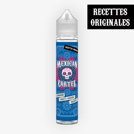 E-liquide Limonade Fruits Rouges Bleuets 50 mL - Mexican Cartel