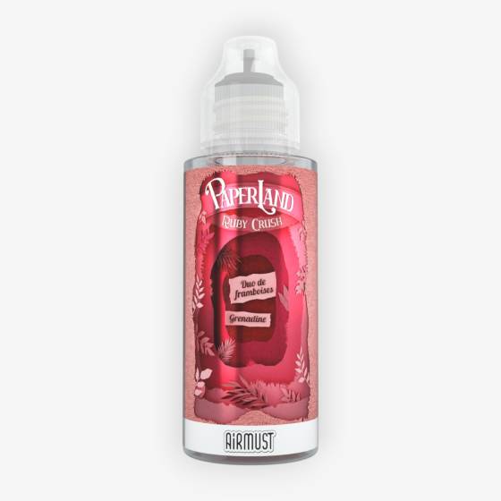 E-liquide Ruby Crush 100 mL - Paperland Airmust