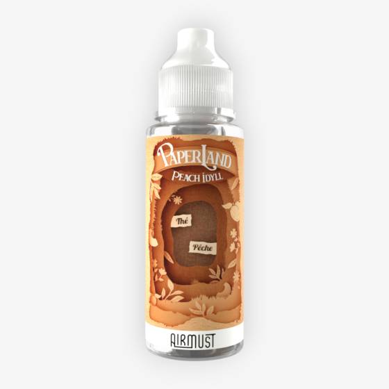 E-liquide Peach Idyll 100 mL - Paperland Airmust