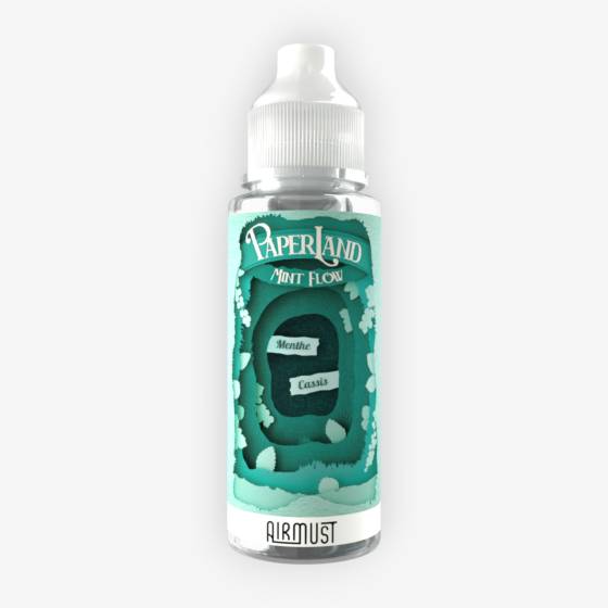 E-liquide Mint Flow 100 mL - Paperland Airmust