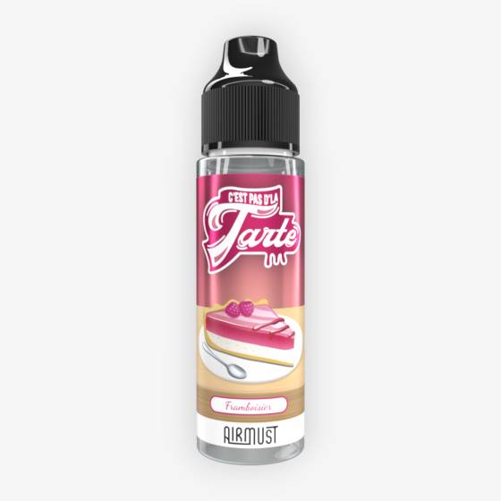 E-liquide Framboisier 60 mL - C'est Pas d'la Tarte Airmust