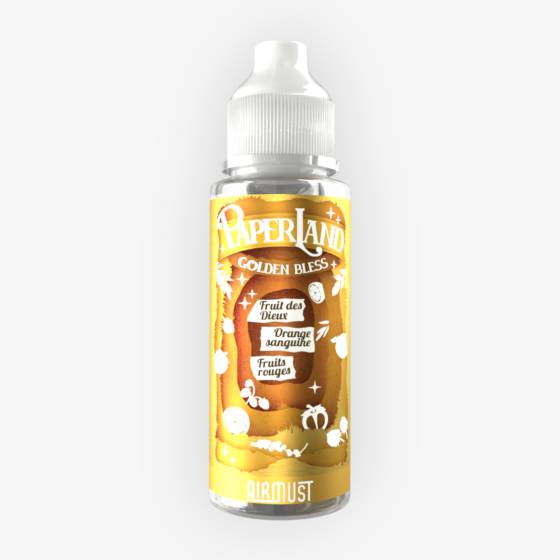 E-liquide Golden Bless 100 mL - Paperland Airmust