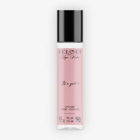 E-liquide It's A Girl ! 50 mL - Velvet (Vape Maker)
