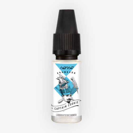 E-liquide Captain Cookie 10 mL - Insolite Sense