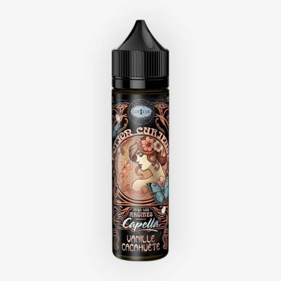 E-liquide Vanille Cacahuète 50 mL - Potion Curieuse Curieux