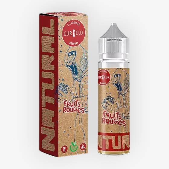E-liquide Fruits Rouges 50 mL - Natural Curieux