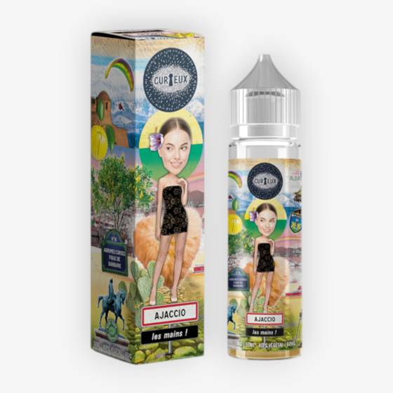 E-liquide Ajaccio Les Mains ! 50 mL - Edition Hexagone Curieux