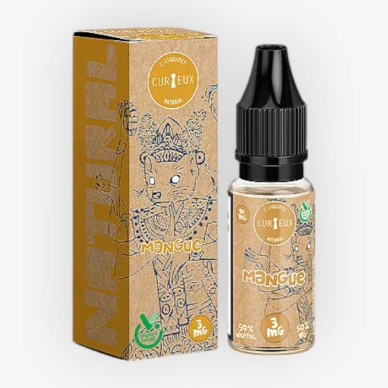 E-liquide Mangue 10 mL - Natural Curieux