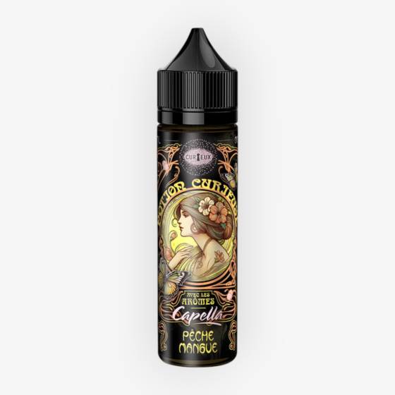 E-liquide Pêche Mangue 50 mL - Potion Curieuse Curieux