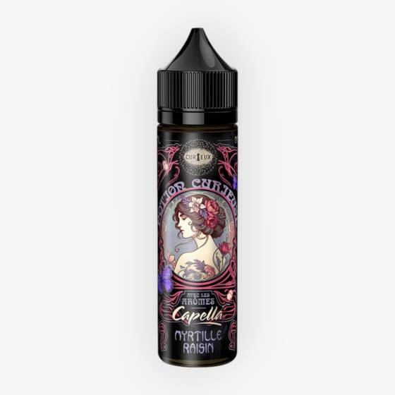 E-liquide Myrtille Raisin 50 mL - Potion Curieuse Curieux