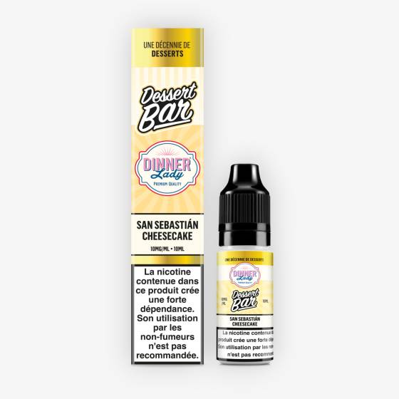 E-liquide San Sebastian Cheesecake 10 mL - Bar Dinner Lady