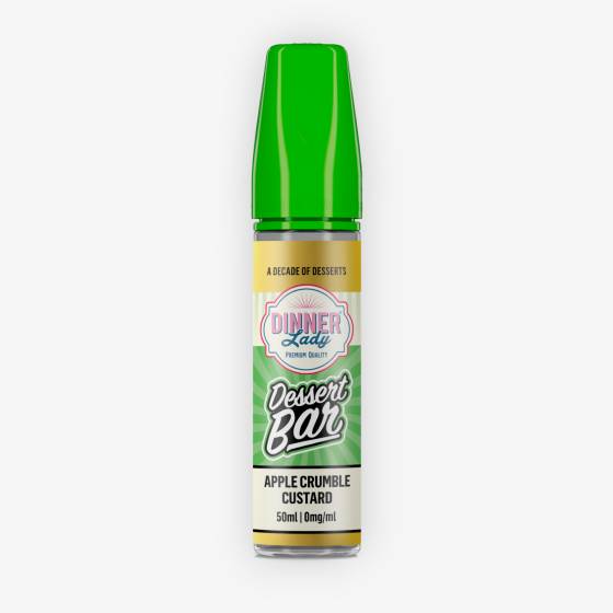 E-liquide Apple Crumble Custard 50 mL - Bar Dinner Lady