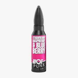 E-liquide Strawberry Raspberry & Blueberry 50 mL - Punx Riot