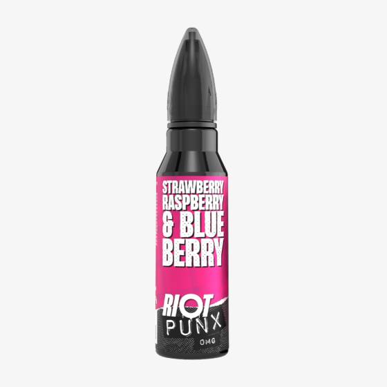 E-liquide Strawberry Raspberry & Blueberry 50 mL - Punx Riot