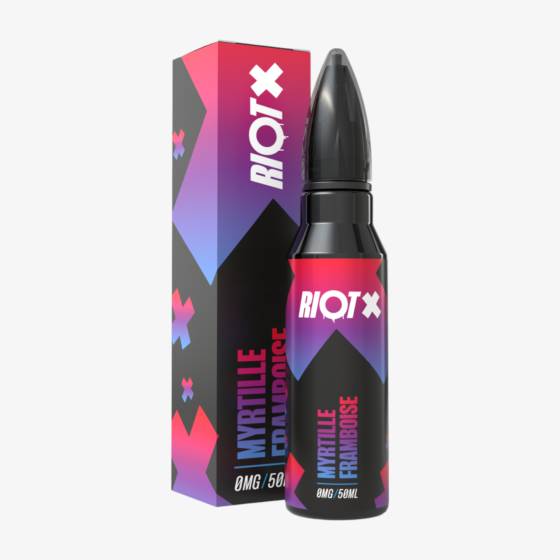 E-liquide Myrtille Framboise 50 mL - Riot