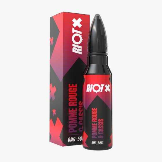 E-liquide Pomme Rouge & Cassis 50 mL - Riot