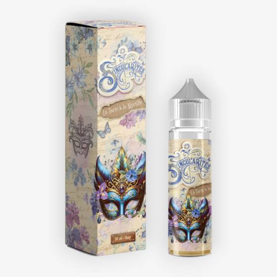 E-liquide La Tarte A La Myrtille 50 mL - Singularités